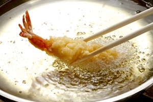 Cooking oil plays a critical role in the deep-frying process.