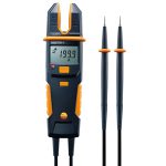 Voltage and current detection with the testo 755