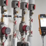 How does a flue gas analyser work?